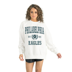 Philadelphia Eagles Gameday Couture Women's Timeless Triumph Premium Fleece Pullover Sweatshirt | NFL New