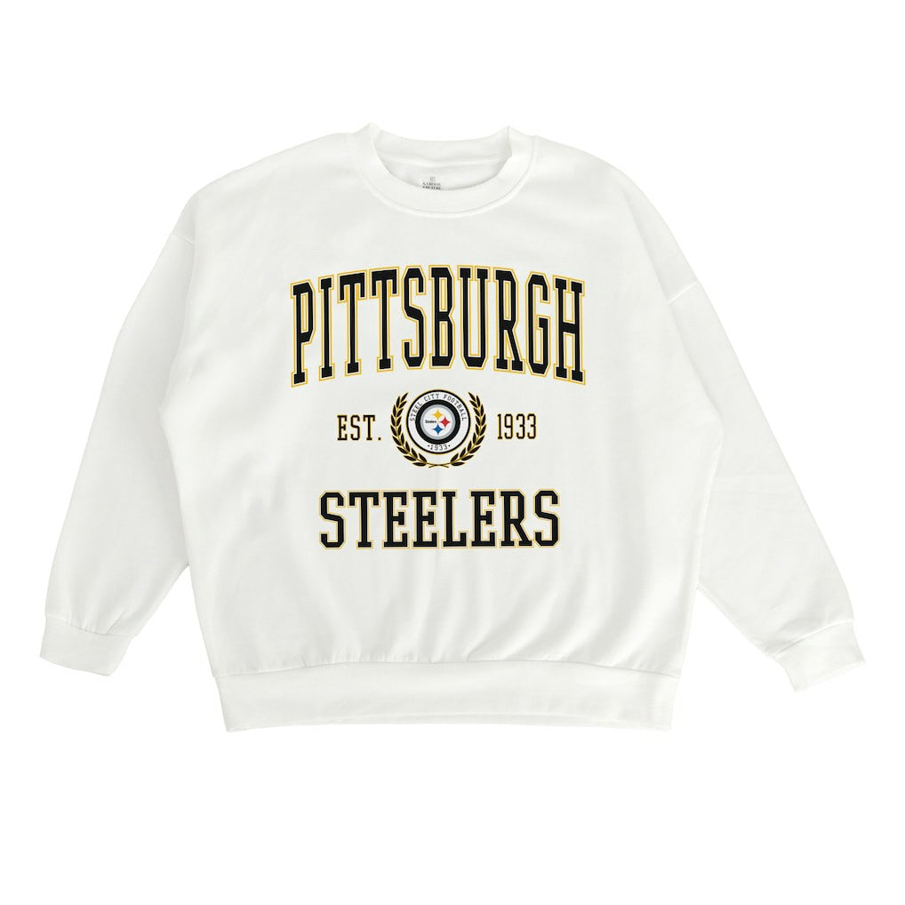 Pittsburgh Steelers Gameday Couture Women's Timeless Triumph Premium Fleece Pullover Sweatshirt | NFL Sale