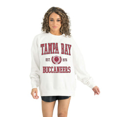 Tampa Bay Buccaneers Gameday Couture Women's Timeless Triumph Premium Fleece Pullover Sweatshirt | NFL Outlet