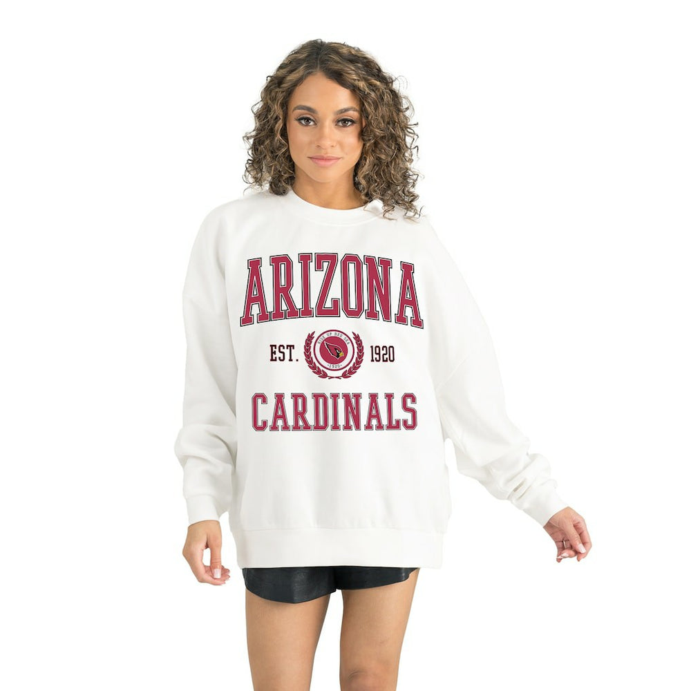 Arizona Cardinals Gameday Couture Women's Timeless Triumph Premium Fleece Pullover Sweatshirt | NFL Online