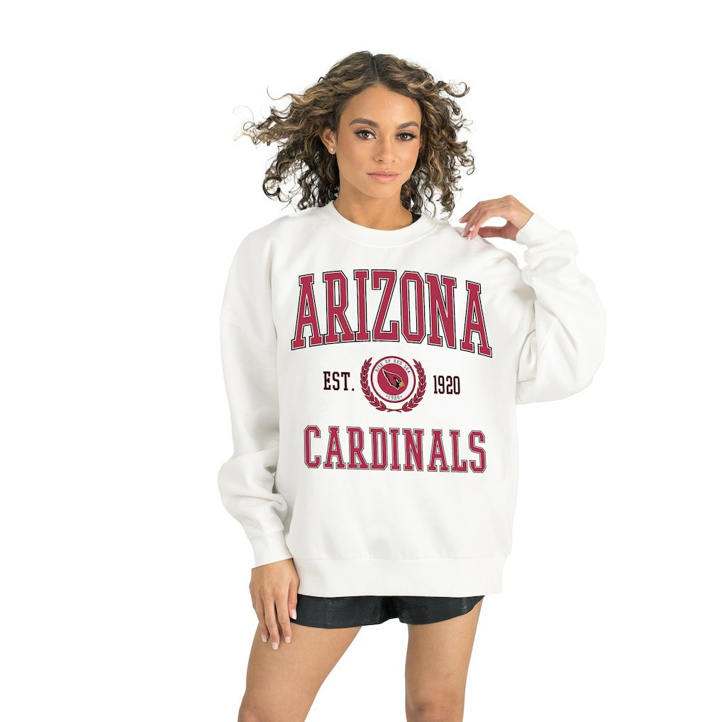 Arizona Cardinals Gameday Couture Women's Timeless Triumph Premium Fleece Pullover Sweatshirt | NFL Online