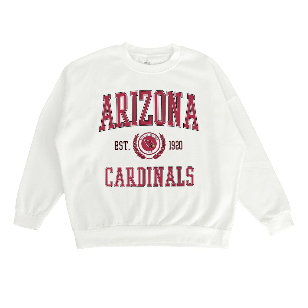 Arizona Cardinals Gameday Couture Women's Timeless Triumph Premium Fleece Pullover Sweatshirt | NFL Online