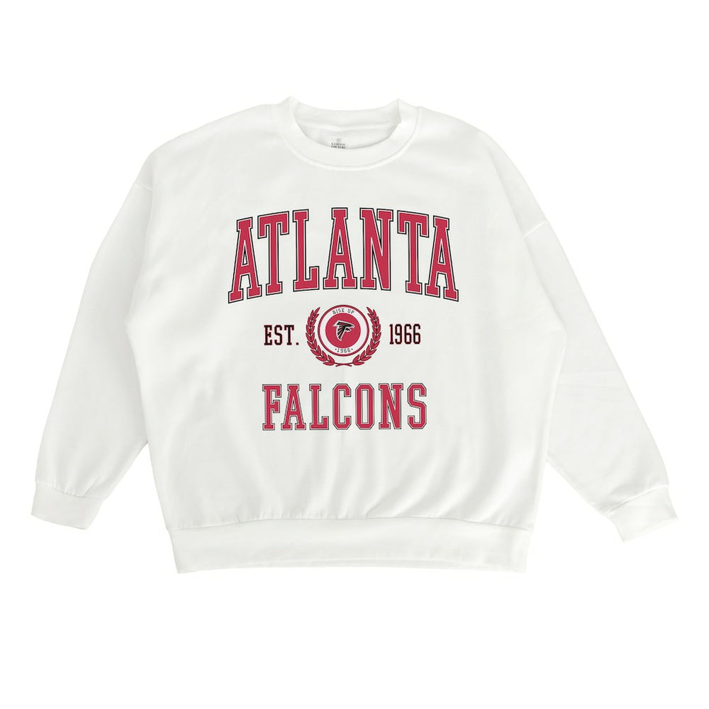 Atlanta Falcons Gameday Couture Women's Timeless Triumph Premium Fleece Pullover Sweatshirt | NFL Discount