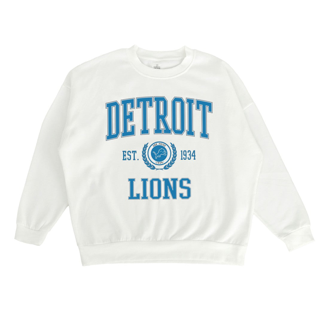 Detroit Lions Gameday Couture Women's Timeless Triumph Premium Fleece Pullover Sweatshirt | NFL US