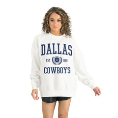 Dallas Cowboys Gameday Couture Women's Timeless Triumph Premium Fleece Pullover Sweatshirt | NFL Discount