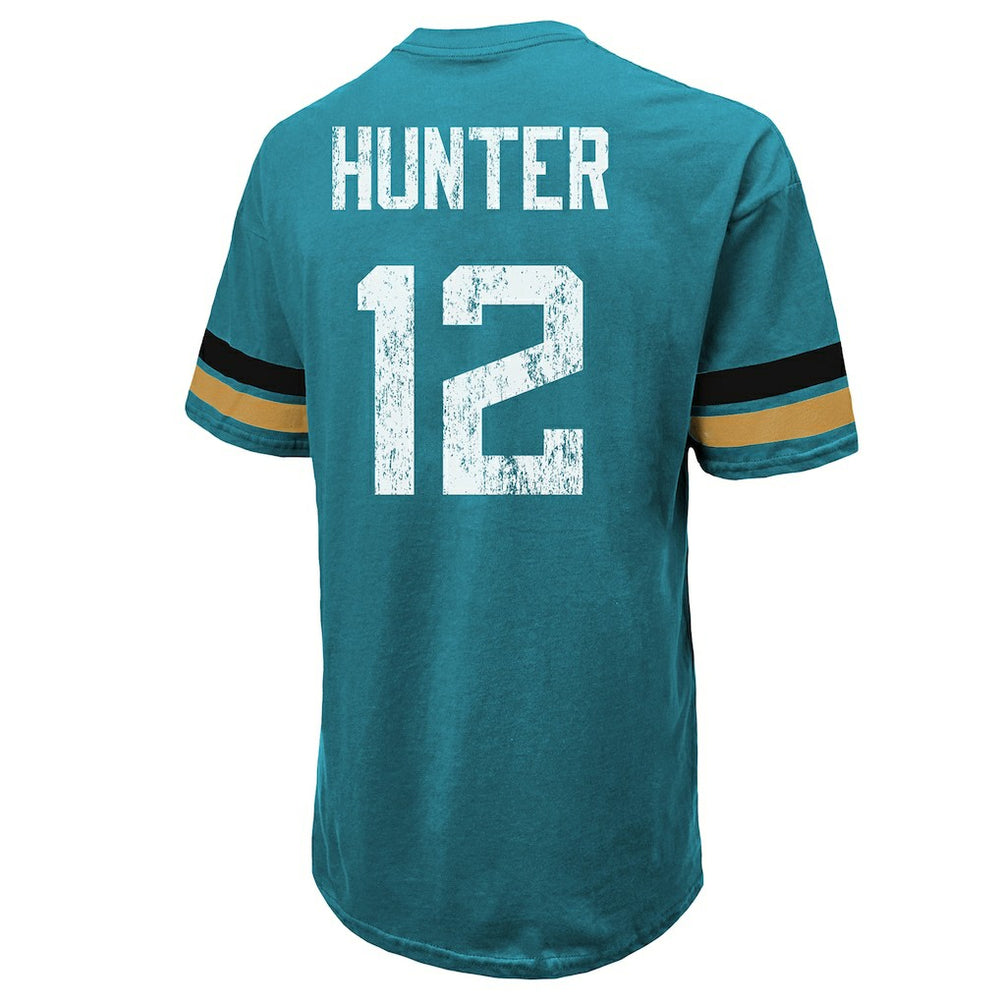 Jacksonville Jaguars Travis Hunter  Majestic Threads 2025 NFL Draft First Round Pick Oversized T-Shirt | NFL Outlet