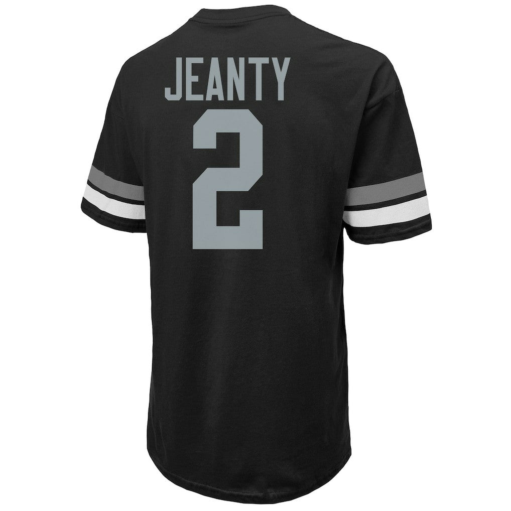 Las Vegas Raiders Ashton Jeanty  Majestic Threads 2025 NFL Draft First Round Pick Oversized T-Shirt | NFL On sale