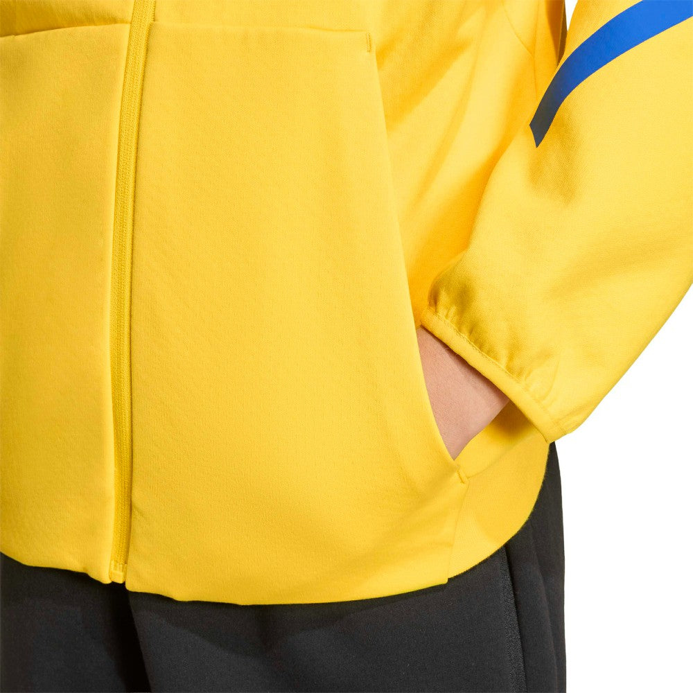 Club America Youth 2025/26 Club Anthem Full-Zip Hoodie Jacket Discount - Yellow