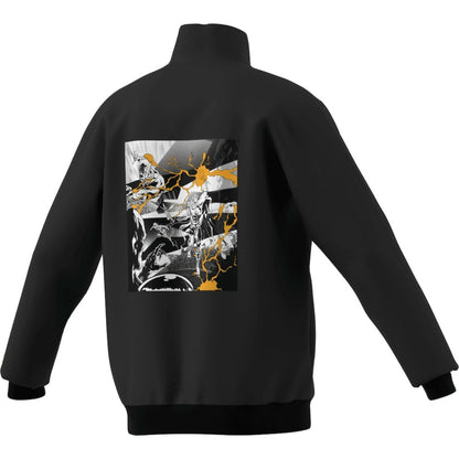 Real Madrid x Marvel Youth Track Jacket Discount - Black