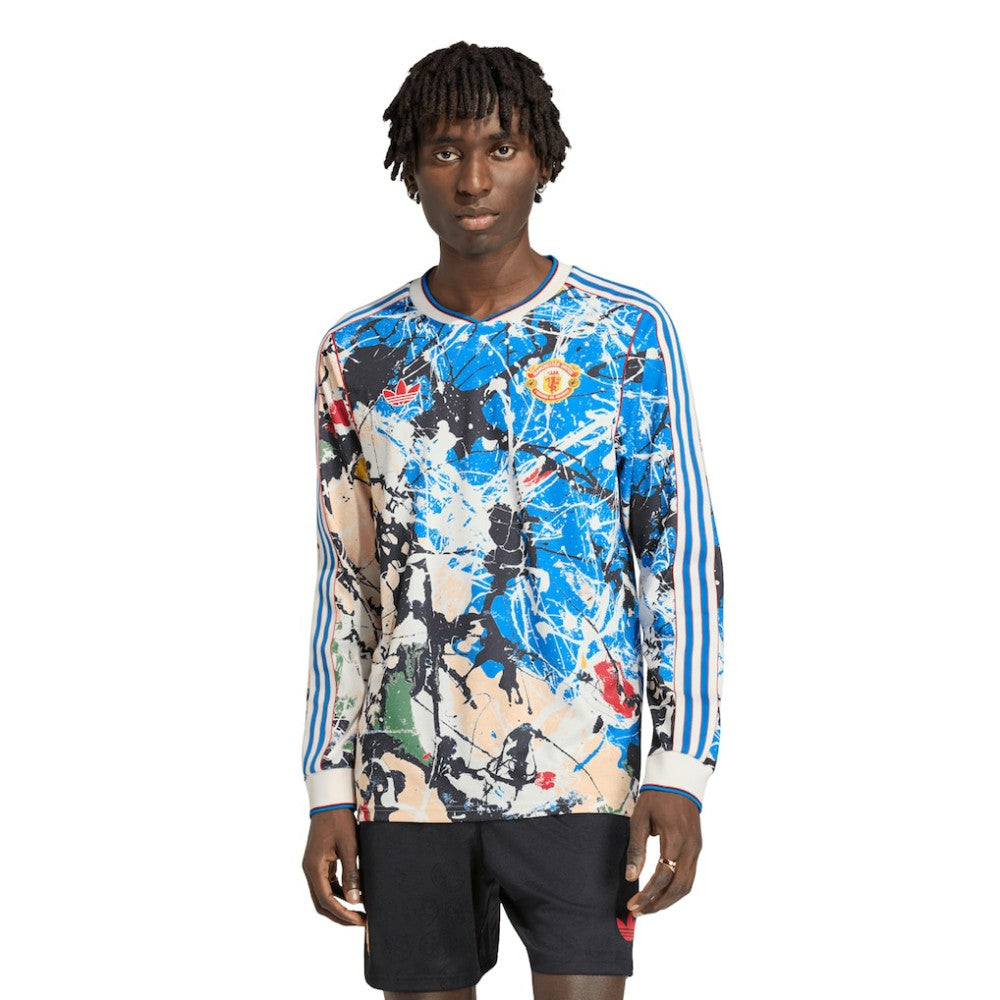 Manchester United X Stone Roses Long Sleeve Replica Jersey