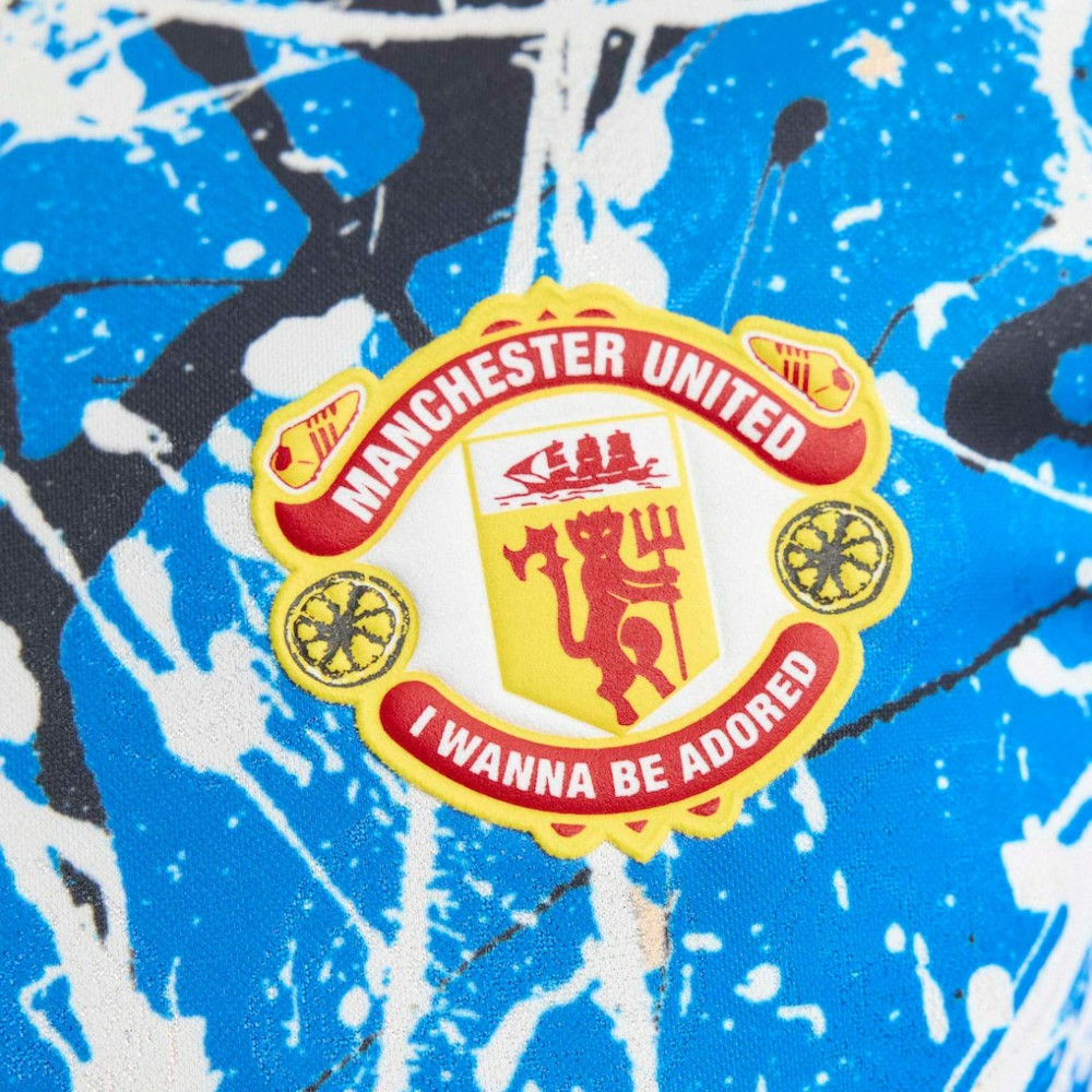 Manchester United X Stone Roses Long Sleeve Replica Jersey