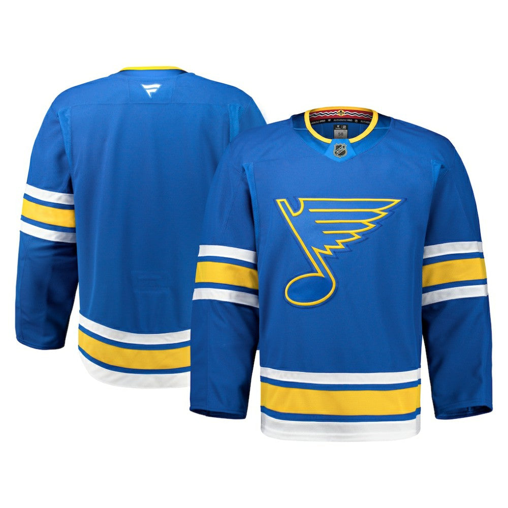St. Louis Blues Fanatics Home Authentic Pro Jersey -  NHL Jerseys
