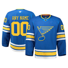 St. Louis Blues Fanatics Home Authentic Pro Custom Jersey -  NHL Jerseys