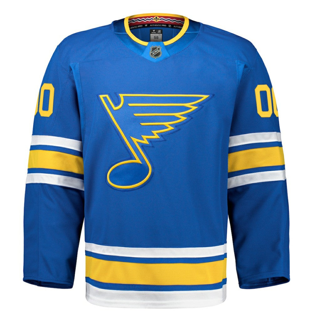 St. Louis Blues Fanatics Home Authentic Pro Custom Jersey -  NHL Jerseys