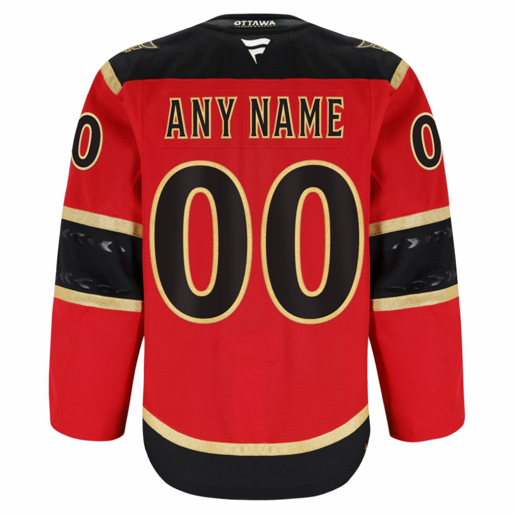 Ottawa Senators Fanatics Alternate Authentic Pro Custom Jersey -  NHL Jerseys