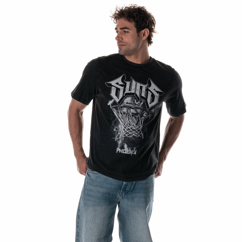 Black Phoenix Suns The Wild Collective Unisex 2025/26 City Edition Band T-Shirt | NBA