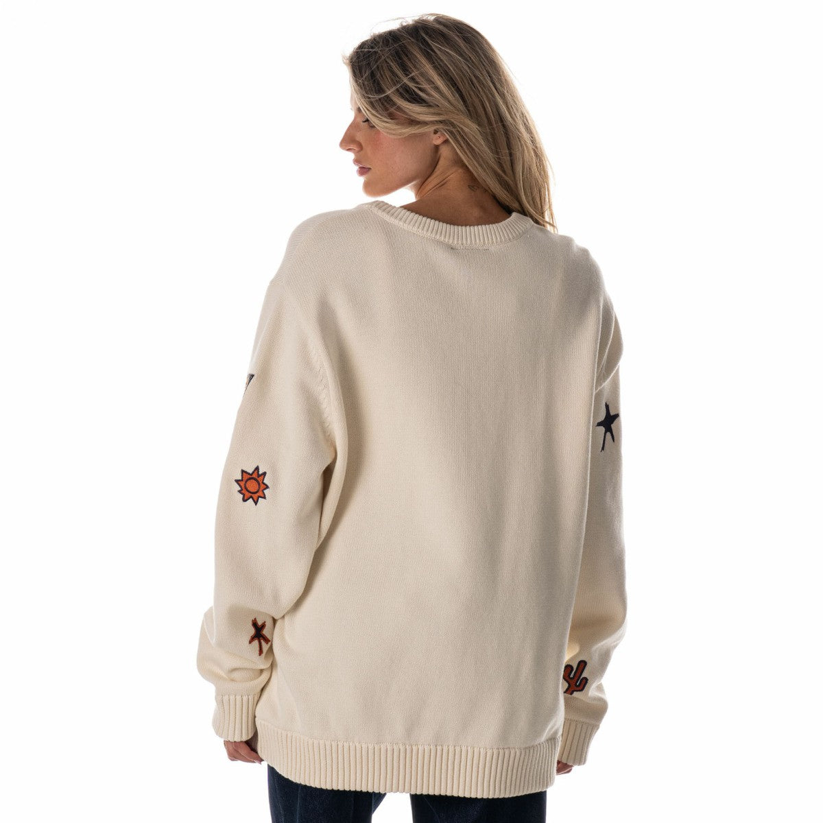 Cream Phoenix Suns The Wild Collective Unisex 2025/26 City Edition Jacquard Sweater | NBA