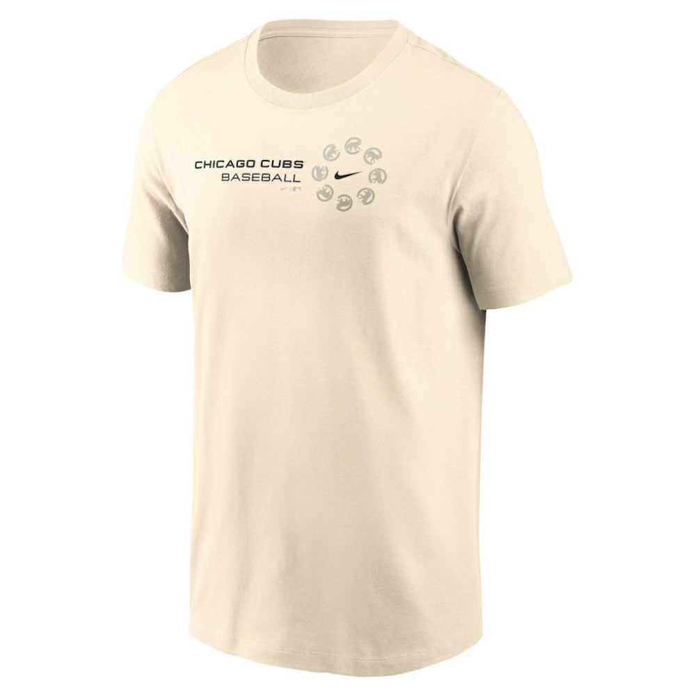 Chicago Cubs Nike Pinwheel Lockup T-Shirt - MLB T-shirts