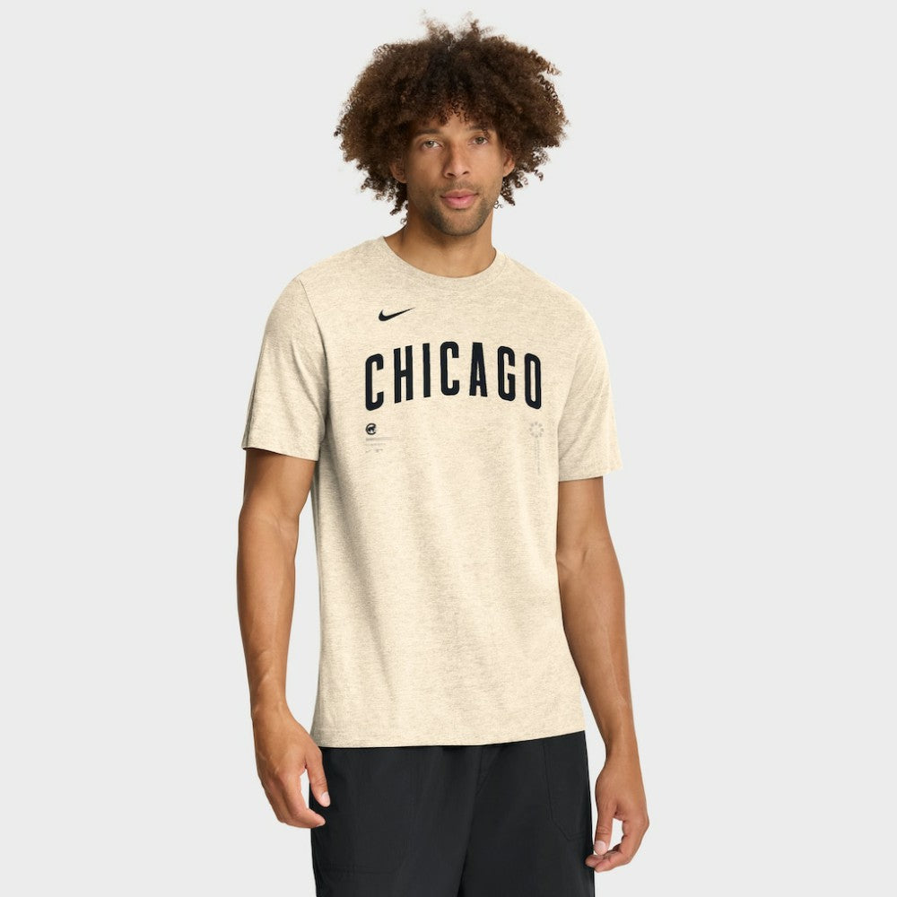 Chicago Cubs Nike Wordmark Tri-Blend T-Shirt - MLB T-shirts