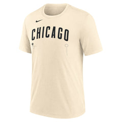 Chicago Cubs Nike Wordmark Tri-Blend T-Shirt - MLB T-shirts