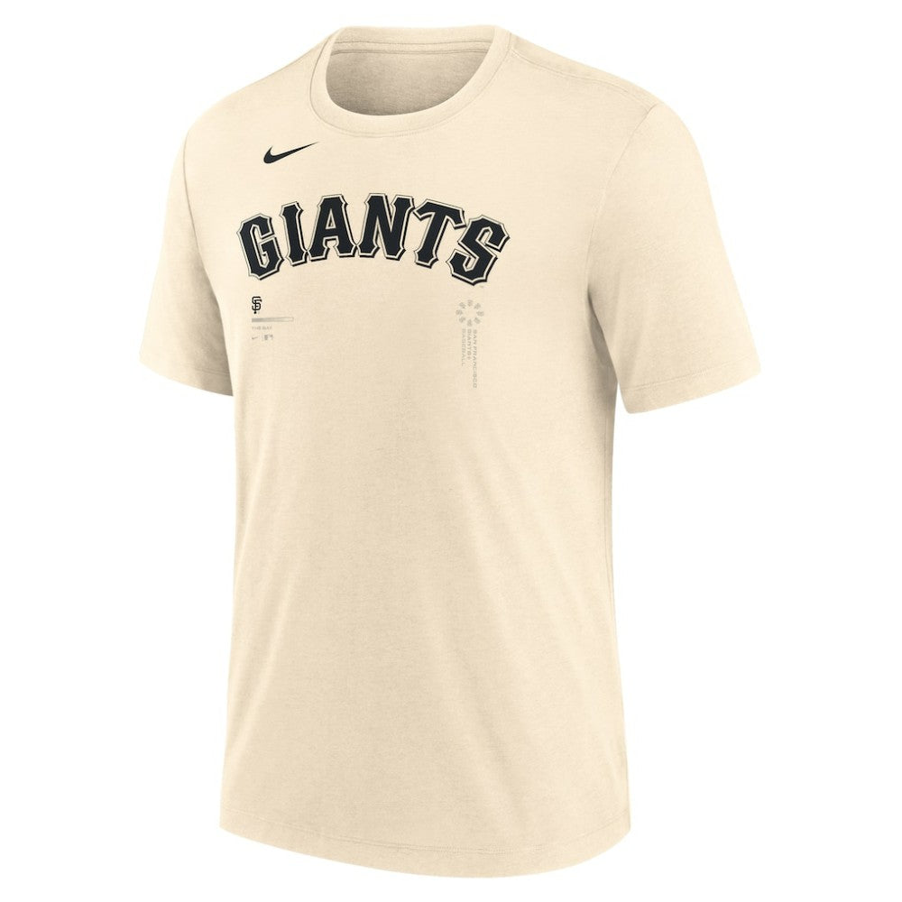 San Francisco Giants Nike Wordmark Tri-Blend T-Shirt - MLB T-shirts
