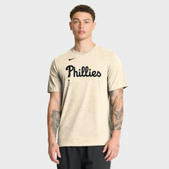Philadelphia Phillies Nike Wordmark Tri-Blend T-Shirt - MLB T-shirts