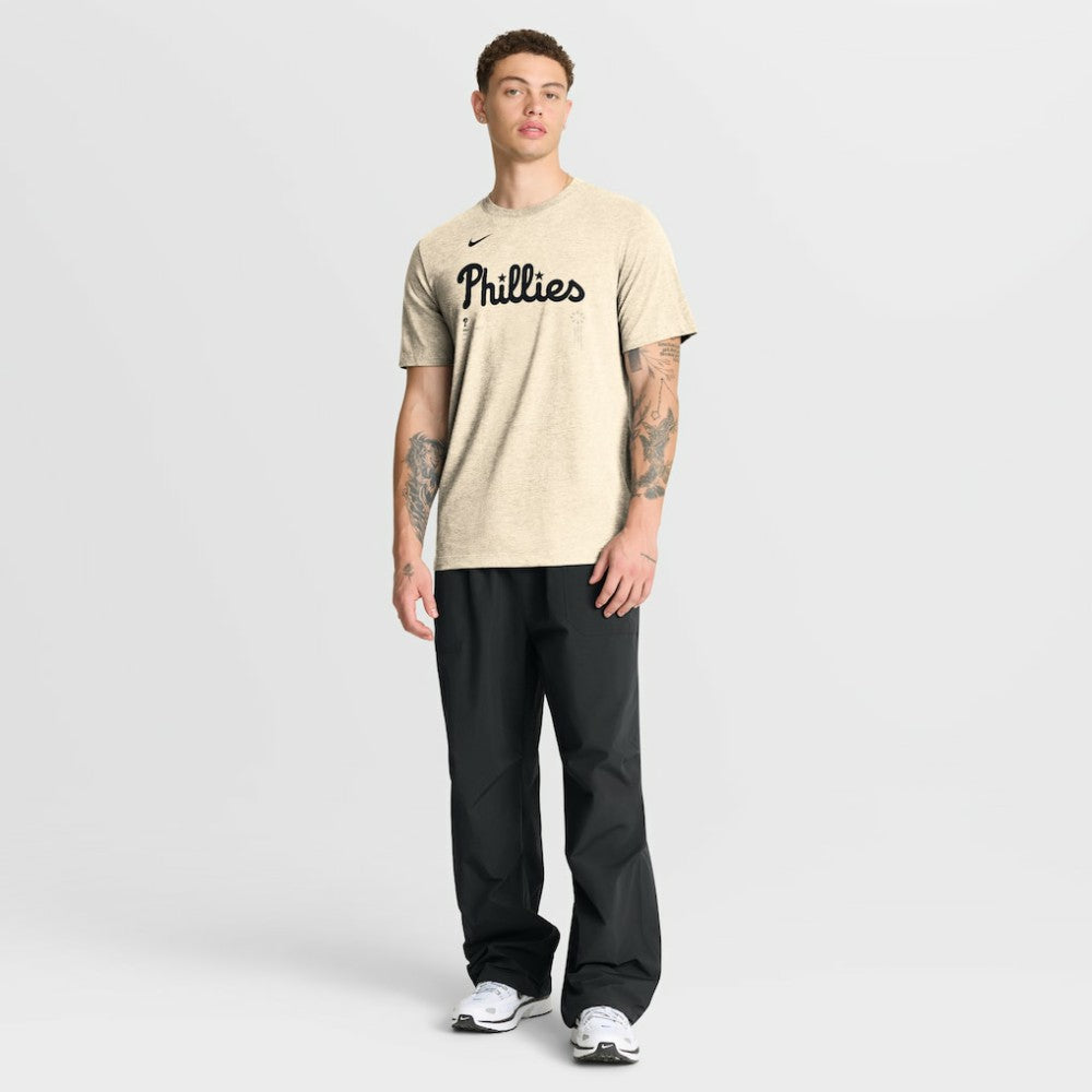 Philadelphia Phillies Nike Wordmark Tri-Blend T-Shirt - MLB T-shirts