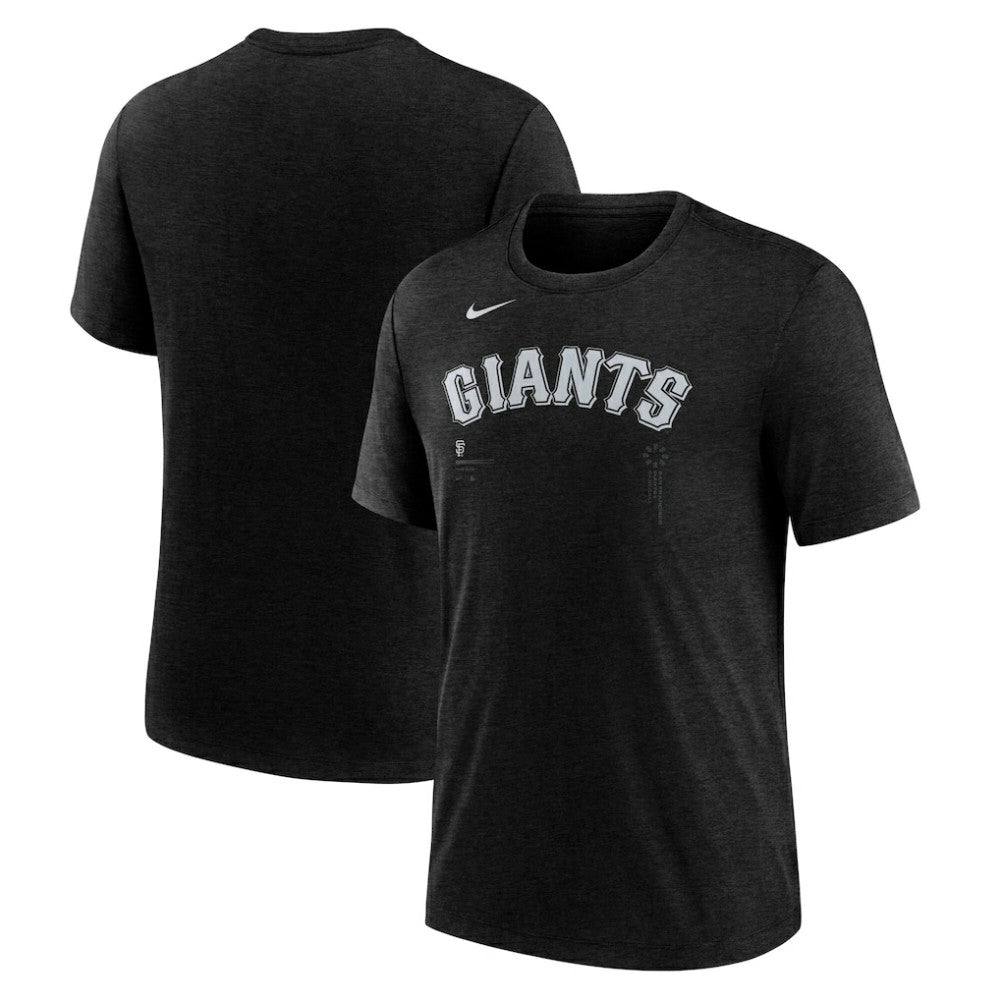 San Francisco Giants Nike Wordmark Tri-Blend T-Shirt - MLB T-shirts