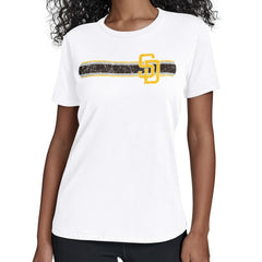 San Diego Padres Starter Women's Team Stripe T-Shirt - MLB T-shirts