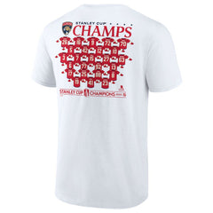 Florida Panthers Fanatics 2025 Stanley Cup Champions Jersey Roster T-Shirt -  NHL T-shirts