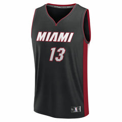 Black Bam Adebayo Miami Heat Youth Fast Break Replica Player Jersey | NBA