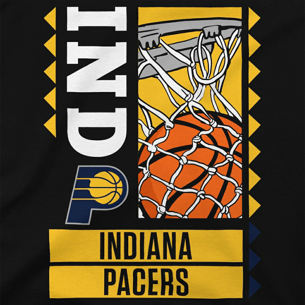 Black Indiana Pacers Stadium Essentials Ballin T-Shirt | NBA