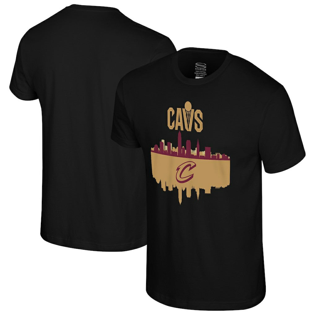 Black Cleveland Cavaliers Stadium Essentials Cities T-Shirt sale | NBA