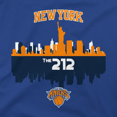 Royal New York Knicks Stadium Essentials Cities T-Shirt | NBA