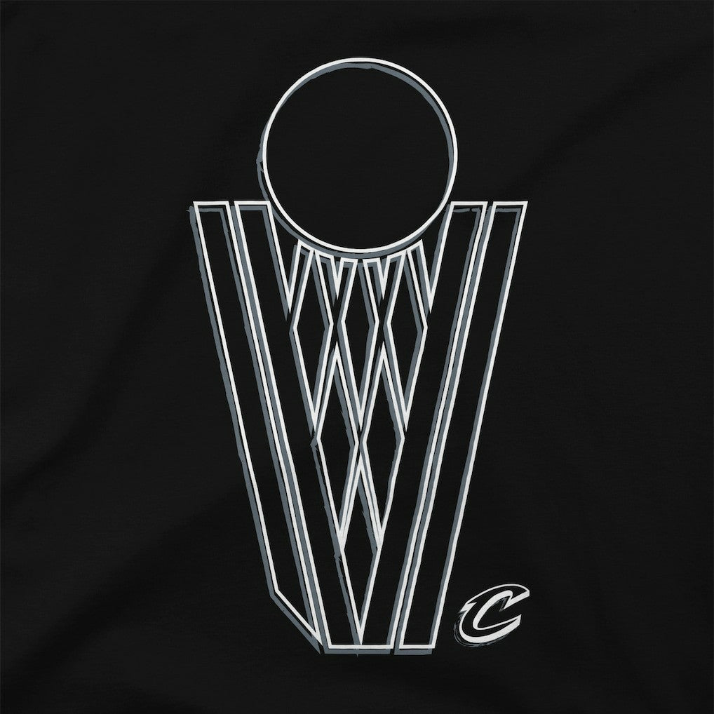 Black Cleveland Cavaliers Stadium Essentials Mono Element T-Shirt sale | NBA