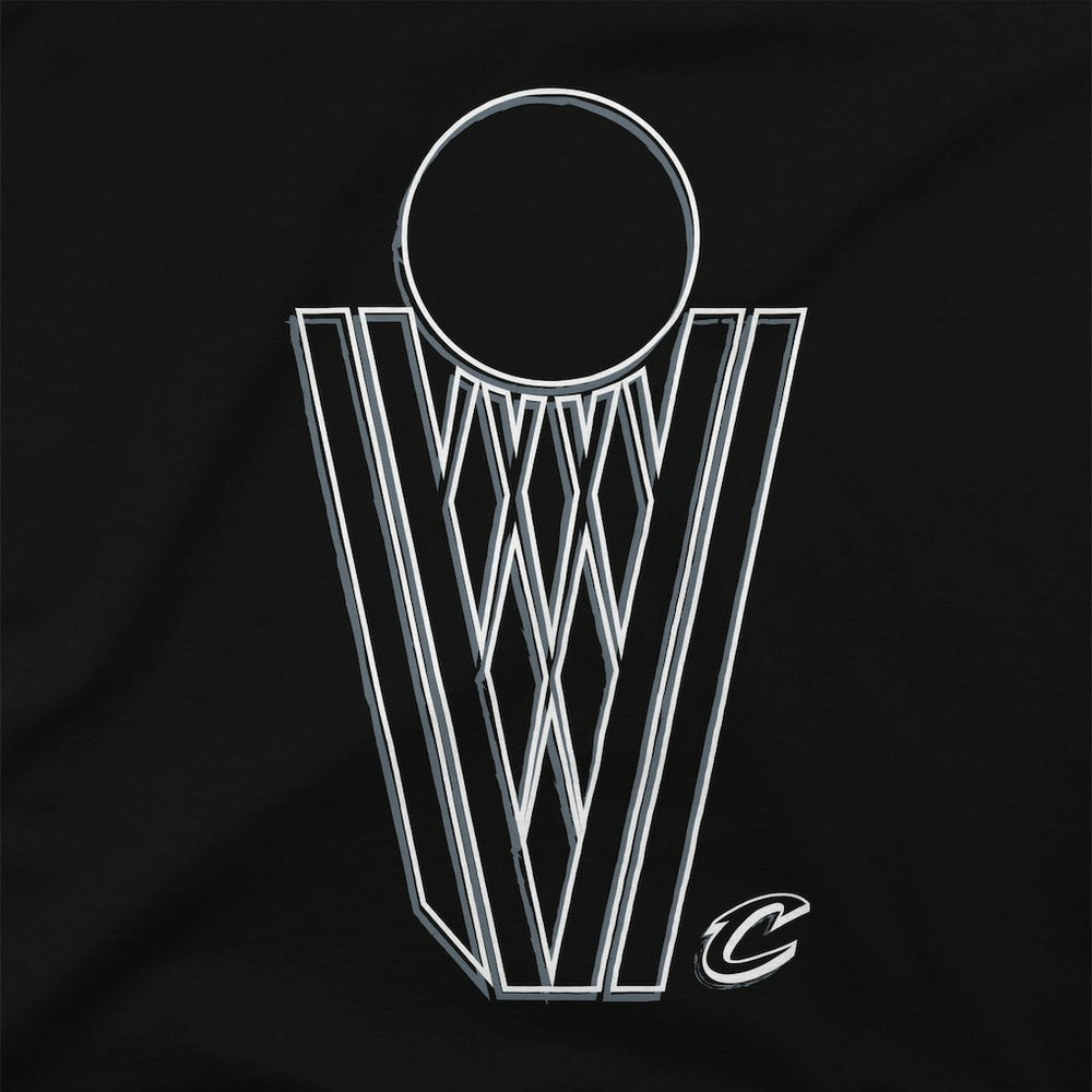 Black Cleveland Cavaliers Stadium Essentials Mono Element T-Shirt sale | NBA