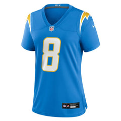 Los Angeles Chargers Omarion Hampton  Women's Team Game Jersey | NFL Online