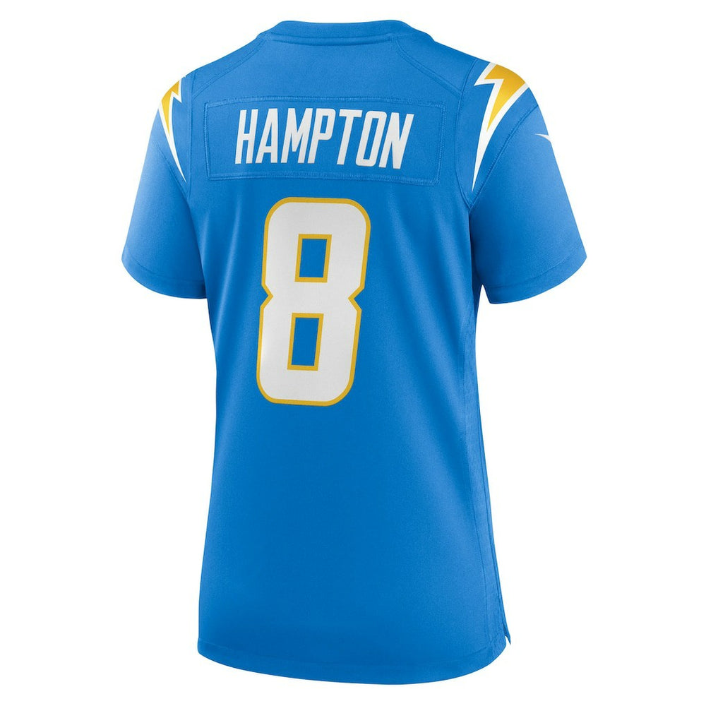 Los Angeles Chargers Omarion Hampton  Women's Team Game Jersey | NFL Online