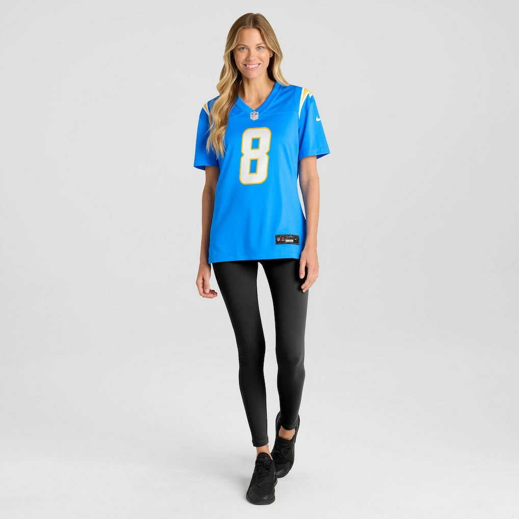 Los Angeles Chargers Omarion Hampton  Women's Team Game Jersey | NFL Online