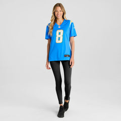 Los Angeles Chargers Omarion Hampton  Women's Team Game Jersey | NFL Online