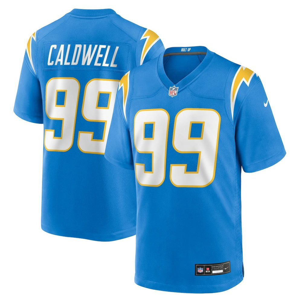 Los Angeles Chargers Jamaree Caldwell  Team Game Jersey | NFL Sale