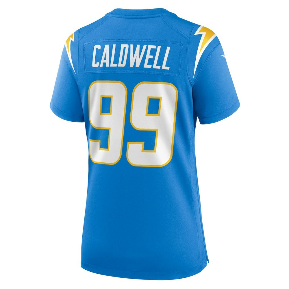 Los Angeles Chargers Jamaree Caldwell  Women's Team Game Jersey | NFL On sale