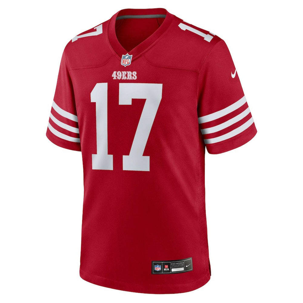 San Francisco 49ers Jordan Watkins  Team Game Jersey | NFL Sale
