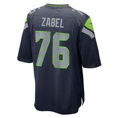 Seattle Seahawks Grey Zabel  Team Game Jersey | NFL On sale