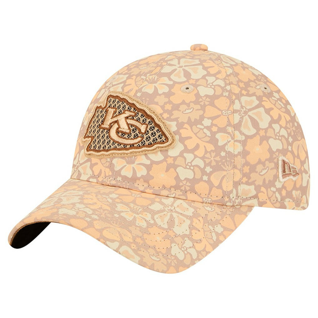 Kansas City Chiefs Women's Floral 9TWENTY Adjustable Hat | NFL Discount