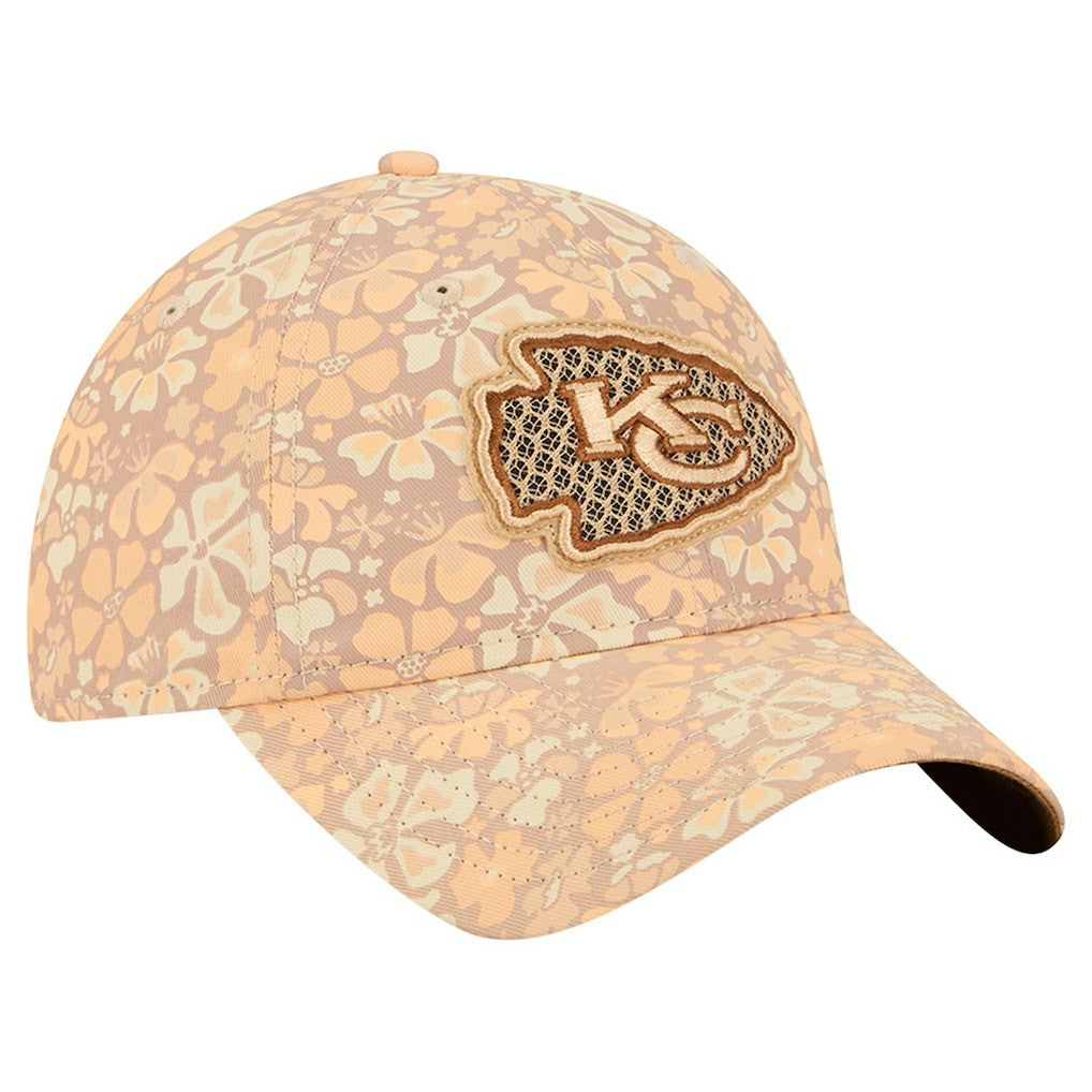 Kansas City Chiefs Women's Floral 9TWENTY Adjustable Hat | NFL Discount