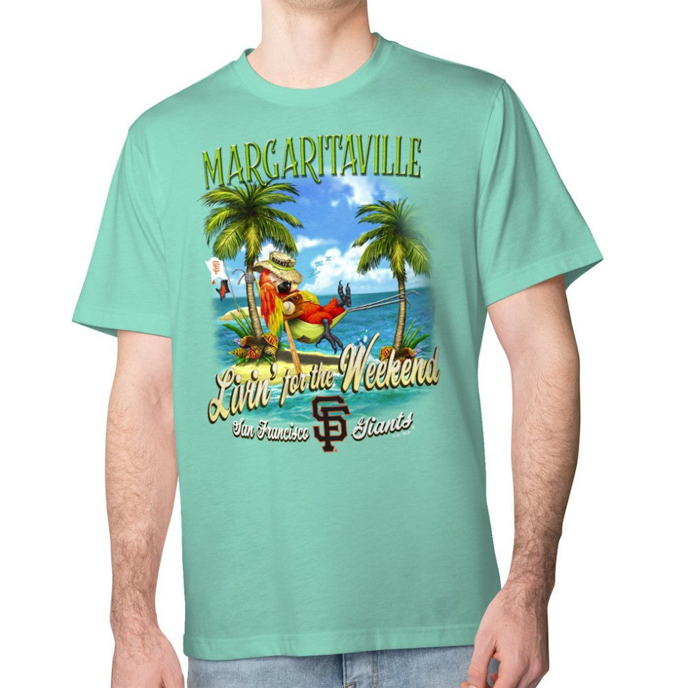San Francisco Giants Margaritaville Livin' for the Weekend T-Shirt - MLB T-shirts