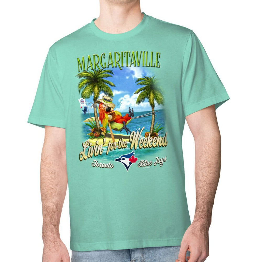 Toronto Blue Jays Margaritaville Livin' for the Weekend T-Shirt - MLB T-shirts