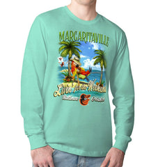 Baltimore Orioles Margaritaville Livin' for the Weekend Long Sleeve T-Shirt - MLB T-shirts