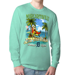 Detroit Tigers Margaritaville Livin' for the Weekend Long Sleeve T-Shirt - MLB T-shirts